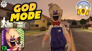 Ice Scream Mod Apk 1 1 0 God Mode Ice Scream Scream Games Scream