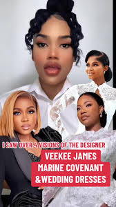 Veekee James Dress in Prudent Wedding What Dey Are Saying