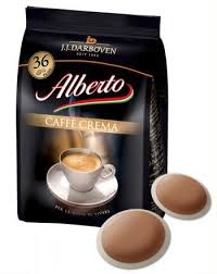 Alberto Pads Cafe Crema 180er Megapack 1260 G Hora Del Cafe Helados Dulces Y Golosinas