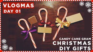 Find images of candy canes. Vlogmas Day 01 Diy Christmas Gifts Candy Cane Gram Youtube