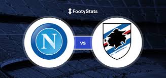 Napoli vs sampdoria (link 001). Napoli Vs Sampdoria Predictions H2h Footystats