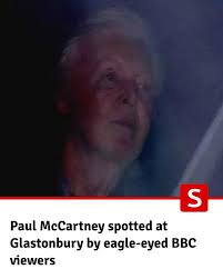 The Beatles legend was seen enjoying Irish rock band Inhaler's performance,