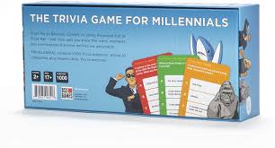 This is literally 100% correct. Buy Trivillennial The Trivia Game For Millennials A Party Game Online In Turkey B07r6tg5fw