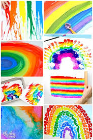 The amazon is the biggest rain forest in the world. Rainbow Rainy Day Art Steam Project For Kids Rhythms Of Play