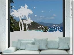 Glasbild Meerblick Sichtschutzfolie Fensterfolie Glasbilder