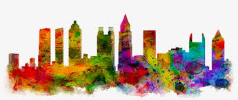 Graphic Banner Design Png Picture Free Library Atlanta Skyline Drawing 1024x385 Png Download Pngkit You can see the most important buildings and it also says atlanta skyline over the silhouette. graphic banner design png picture free