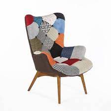 Pieds en bois de hêtre naturel vernis. Patchwork Armchairs Ideas On Foter In 2021 Patchwork Chair Patchwork Armchair Fauteuil Design