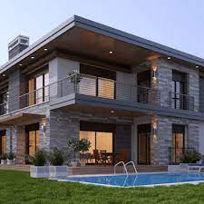 Hayallerinizi Susleyecek En Guzel Villa Modelleri Evde Mimar Modern Mimari Mimari Tasarim Ev Tasarim Planlari