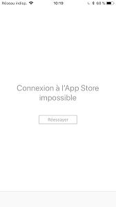 Can't connect to the app store to download apps on your iphone or ipad? App Store Connexion Impossible Communaute Apple