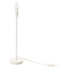 Strala Table Lamp Base With Led Bulb White Ikea Lamp Bases Table Lamp Base Lamp