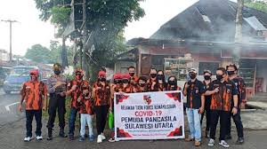 Nama pancasila berasal dari dua kata sanskerta: Bagikan Masker Secara Gratis Di Minut Mpw Pemuda Pancasila Dukung Program Od Sk Tribun Manado