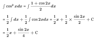 ∫ (x 2 — 4x) cos (x 3 — 6x 2 + 7) dx = ∫ (x 2 — 4x) cos y 1/3 dy/(x 2 — 4x) = 1/3 ∫ cos y dy = 1/3 sin y + c = 1/3 sin (x 3 — 6x 2 + 7) + c What Is The Integral Of Cos 2x Cos Square X