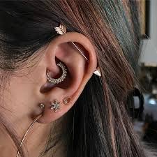 daith piercing this piercing is now a trend and it helps against migraines diy accesory daith piercing earings piercings ear jewelry