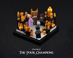 Harry Potter And The Goblet Of Fire Chapter 26 Chapter 17 The Four Champions Lego Harry Potter Lego Harry Potter Moc Harry Potter Lego Sets