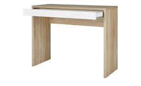 Schreibtisch aline sonoma eiche dekor 140x67 cm. Schreibtisch Eiche Sonoma Nachbildung Weiss Sconto