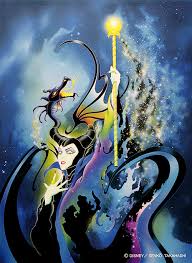 Maleficent Fan Art Very Cool The Way The Horn Turns Into The Dragon For More Disney News Tips Disney Artwork Disney Fine Art Sleeping Beauty Maleficent