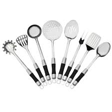 Maybe you would like to learn more about one of these? 304 Stainless Steel Kitchen Utensil Set Restaurant Home Kitchen Accessories Tool Rubber Handle Cooking Utensils Buy Fancy Kitchen Utensils Stainless Steel Commercial Kitchen Utensils Stainless Steel Utensils Product On Alibaba Com