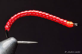 Just wish it stayed slick & didn't thicken up so fast. Grayling On The Fly Bloodworm Fly Fishing Rods Fly Tying Best Trout Flies