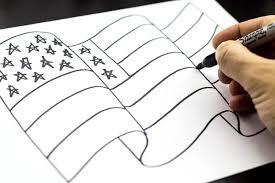 How To Draw The American Flag Art For Kids Hub American Flag Art Flag Art Art For Kids Hub
