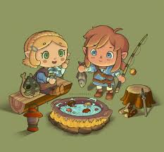 Legend Of Zelda Breath Of The Wild 2 Meets Animal Crossing Art Style Nintendo Botw Kat Animal Crossing Fan Art Animal Crossing Characters Animal Crossing