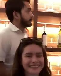 SHE'S SO LUCKY' Erich Gonzales is so lucky with her non-showbiz boyfriend  Mateo Rafael Lorenzo. Mateo belongs to a wealthy family that owns various  restaurant chains such as Pancake House, Dencio's, Terriyaki