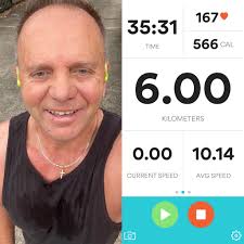 Happy to have run my fastest time in over 4 years especially as I will be  75 in a few weeks time