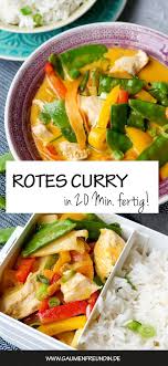 Rotes Thai Curry Mit Hahnchen Ein Schnelles 20 Minuten Rezept Rezept In 2020 Rotes Thai Curry Rezept Thai Curry Rezept Curry Rezepte