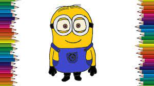 Easy drawings | how to draw cute minions | paint draw step by step | animation drawingsin our channel you can find many different picture drawings, easy draw. How To Draw A Minion Step By Step Minion Drawing Easy For Beginners