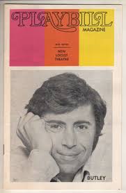 Brian Bedford "Butley" Playbill 1973 Philadelphia Simon Gray