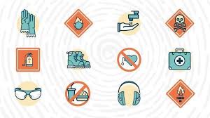 But an accompanying sign mandating the use of a gas mask takes it a step further by telling workers how to handle the hazard. Science Laboratory Safety Symbols And Hazard Signs Meanings Lab Manager