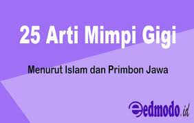 Terutama pada gigi depan atau gigi taring. 25 Arti Mimpi Gigi Atas Copot Menurut Primbon Lengkap