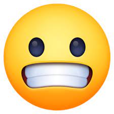 Grimacing Face Emoji On Facebook 4 0 Funny Emoji Faces Emoji Emoji Images