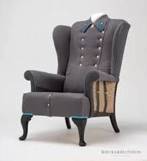 A Traditional Vintage Mid Century Parker Knoll With A Difference Beautifully Reupholstered In An Authen Armchair Diy Furniture Chair Diy Living Room Furniture
