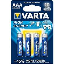 Deshalb arbeiten wir in allen bereichen konsequent nachhaltig: Varta High Energy Lr03 Aaa 1 5v Battery 4pcs