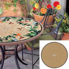 See more ideas about mosaic, mosaic art, mosaic glass. Knf Mosaic Table Top 42 Round Mosaic Coffee Table Mosaic Table Top Mosaic Table