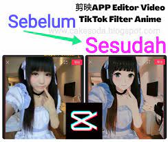 Hasil diatas adalah hasil pencarian dari anda anime tok mp3. Download Aplikasi Filter Anime Tiktok Douyin Tiktok Chinese App å‰ªæ˜  Clipping App Cake Soda