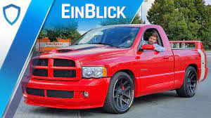Maybe you would like to learn more about one of these? Dodge Ram Srt 10 2005 Fahrendes Fossil Weltrekordler Schnellster Pick Up Der Welt Youtube