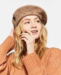 Baret Multi Stones K Dispozici Ve Vice Barvach Fashion Beret Warm Accessories