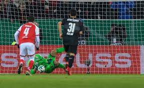 71' goal kick for stuttgart. Dennis Aogo Robin Zentner Dennis Aogo And Robin Zentner Photos Zimbio