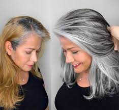 To stop hair from greying, lead a healthy lifestyle and avoid stress. Hairstylist Shares Gorgeous Photos Of People Embracing Their Gray Hair 12 Tomatoes