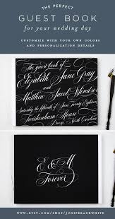 Black And White Wedding Guest Book Guest Book Ideas Wedding Guest Book Etsy Weddi Wedding Guest Book Etsy Wedding Guest Book Unique Wedding Guestbook Design