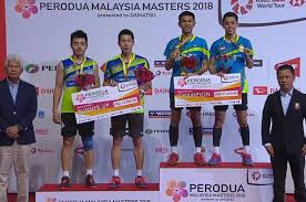 Diretta.it fornisce risultati bwf world tour malaysia masters men 2018 in tempo reale, calendario, programma, classifiche e comparazione quote. Juara Di Malaysia Masters 2018 Fajar Alfian Muhammad Rian Ardianto Selangkah Lagi Masuk 10 Besar Dunia Bolasport Com