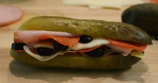 Breadless Keto Sandwich On A Pickle