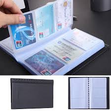Business card holders keep your business cards in perfect condition when you hand them at professional or networking events. Buy Card Case Business Cards Holder Book Wallet Cover Pouch Folder At Affordable Prices Free Shipping Real Reviews With Photos Joom