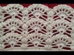 Blusa A Crochet Ganchillo Tejida Para Dama Facil Y Rapido Parte 1 Tejido Youtube Crochet Edging Crochet Crochet Stitches Patterns