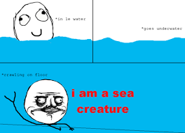 I Am A Sea Creature Funny Memes Water Sea Meme Funny Quote Funny Quotes Humor Humor Quotes Funny Pictures Best Memes Popular Lustig Super Lustig Lustige Bilder