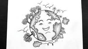 Scribble classroom vector map isolated. Save Tree Save Earth Drawing How To Draw Save Earth Poster Drawing Pencil Art Youtube
