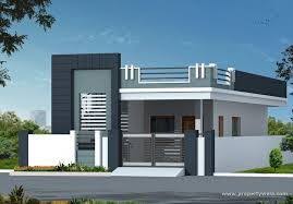 Resultado De Imagen De Elevations Of Independent Houses Small House Elevation Single Floor House Design House Front Design