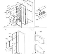 Official Amana SXD25S2E/P1303513WE side-by-side refrigerator ...