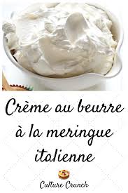 Creme Au Beurre A La Meringue Italienne La Recette Facile En 2020 Recette Recettes De Cuisine Recette Facile